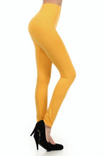 Load image into Gallery viewer, Seamless Leggings Women High Waisted 3" Waistband Full Length Capri Soft Stretchy Tights Skinny Pants