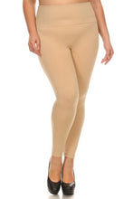 Load image into Gallery viewer, Fleece Legging Women Warm Thermal High Waist Stretchy Tummy Control Full Length Capri Long Skinny Tights Winter Seamless Pants