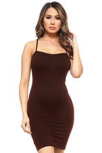 Load image into Gallery viewer, Women Camisole Tank Long Seamless Undershirt Cami Top Slip on Camis Soft Quality Bodycon  Dress Layering with Spaghetti Straps