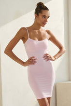 Load image into Gallery viewer, Women&#39;s Camisole Tank Long Seamless Undershirt Cami Top Slip-on Camis Soft Quality Bodycon Slip Dress Layering with Spaghetti Straps
