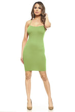 Load image into Gallery viewer, Women Camisole Tank Long Seamless Undershirt Cami Top Slip on Camis Soft Quality Bodycon  Dress Layering with Spaghetti Straps