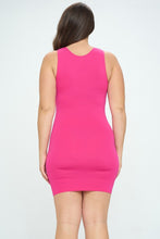 Load image into Gallery viewer, Women Compression Tank Cami Body Shapewear Camisole Long Seamless Bodycon Top Comfortable Basic Sleeveless Slip On Mini Dress