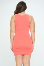 Load image into Gallery viewer, Women Compression Tank Cami Body Shapewear Camisole Long Seamless Bodycon Top Comfortable Basic Sleeveless Slip On Mini Dress