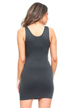 Load image into Gallery viewer, Women Compression Tank Cami Body Shapewear Camisole Long Seamless Bodycon Top Comfortable Basic Sleeveless Slip On Mini Dress