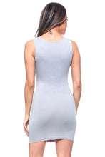 Load image into Gallery viewer, Women Compression Tank Cami Body Shapewear Camisole Long Seamless Bodycon Top Comfortable Basic Sleeveless Slip On Mini Dress
