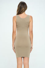 Load image into Gallery viewer, Women Compression Tank Cami Body Shapewear Camisole Long Seamless Bodycon Top Comfortable Basic Sleeveless Slip On Mini Dress