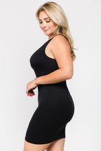Load image into Gallery viewer, Women Compression Tank Cami Body Shapewear Camisole Long Seamless Bodycon Top Comfortable Basic Sleeveless Slip On Mini Dress