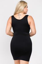 Load image into Gallery viewer, Women Compression Tank Cami Body Shapewear Camisole Long Seamless Bodycon Top Comfortable Basic Sleeveless Slip On Mini Dress