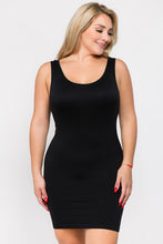 Load image into Gallery viewer, Women Compression Tank Cami Body Shapewear Camisole Long Seamless Bodycon Top Comfortable Basic Sleeveless Slip On Mini Dress