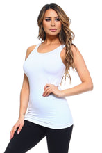 Load image into Gallery viewer, Seamless Tank Top for Women Round Neck Sleeveless Body-Con Solid Color Soft Stretchy Everyday Layering Top One Size &amp; Plus
