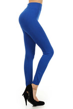 Load image into Gallery viewer, Seamless Leggings Women High Waisted 3" Waistband Full Length Capri Soft Stretchy Tights Skinny Pants