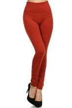 Load image into Gallery viewer, Fleece Legging Women Warm Thermal High Waist Stretchy Tummy Control Full Length Capri Long Skinny Tights Winter Seamless Pants