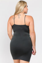 Load image into Gallery viewer, Women Camisole Tank Long Seamless Undershirt Cami Top Slip on Camis Soft Quality Bodycon  Dress Layering with Spaghetti Straps