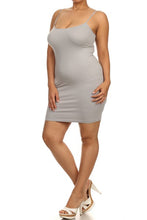 Load image into Gallery viewer, Women Camisole Tank Long Seamless Undershirt Cami Top Slip on Camis Soft Quality Bodycon  Dress Layering with Spaghetti Straps