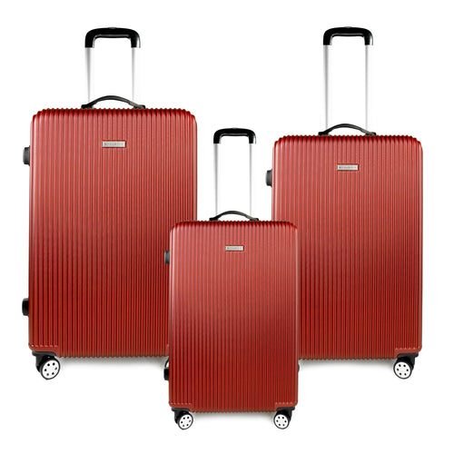 K-Cliffs 3pc Luggage Set Hardside Expandable Lightweight Lockable w/ABS Spinner