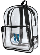 Load image into Gallery viewer, K-Cliffs 16&quot; Clear PVC Backpack Bag Book Bag,