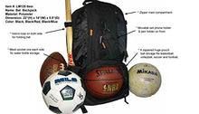 Load image into Gallery viewer, Baseball Backpack with Basketball Football Soccer Ball Storage Helmet Compartment - k-cliffs