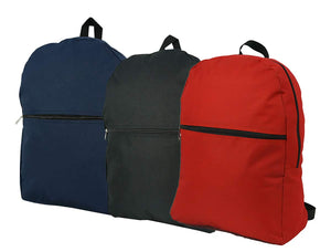 Basic Backpack Wholesale 17 Inch Cheap Bookbag Bulk School Book Bags 50pcs Lot - k-cliffs