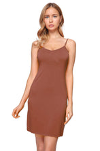 Load image into Gallery viewer, Women&#39;s Plus Seamless Cami Slip-on BodyCon Dress with Straps