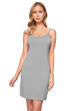 Load image into Gallery viewer, Women&#39;s Plus Seamless Cami Slip-on BodyCon Dress with Straps