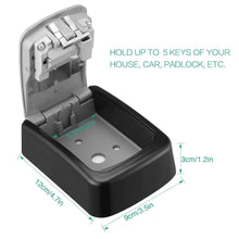 Load image into Gallery viewer, Realtor&#39;s Key Lockbox | Wall Mounted with 4 Digit Combination | Holds up to 5 Keys - k-cliffs