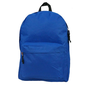 Classic Backpack Basic Emergency Survival Pack Bookbag 16 inch Simple Daypack Medium School Bag - k-cliffs