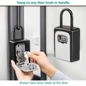 Set Your Own Combination Portable Lock Box | Holds up to 5 Keys | Realtor's Open House - k-cliffs