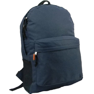 18" Classic Basic Backpack w/Padded Back and Side Pocket - k-cliffs