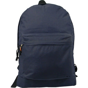 Basic Emergency Survival Backpack Classic Simple School Book Bag Student Daily Daypack 18 Inch - k-cliffs