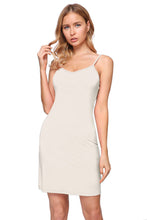 Load image into Gallery viewer, Women&#39;s Plus Seamless Cami Slip-on BodyCon Dress with Straps
