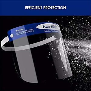 Face Shields for Man & Women Reusable Eyes & Face Protection Clear Visor Hat Shields Wholesale Bulk Quantity Lot