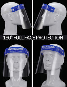 Face Shields for Man & Women Reusable Eyes & Face Protection Clear Visor Hat Shields Wholesale Bulk Quantity Lot