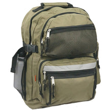 Load image into Gallery viewer, Safety Backpack Large School Bookbag Student Reflective Daypack w/Water Bottle - k-cliffs