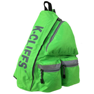 Safety Sling Backpack Bright Color Body Bag Student Reflective Daypack Bookbag - k-cliffs