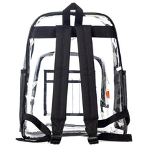 Load image into Gallery viewer, Heavy Duty Clear Backpack See Through PVC Stadium Security Transparent Workbag - k-cliffs