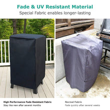 Load image into Gallery viewer, Waterproof Electric Smoker Cover Square Grill Cover UV Resistant Durable Material for 30&quot; Grills - k-cliffs