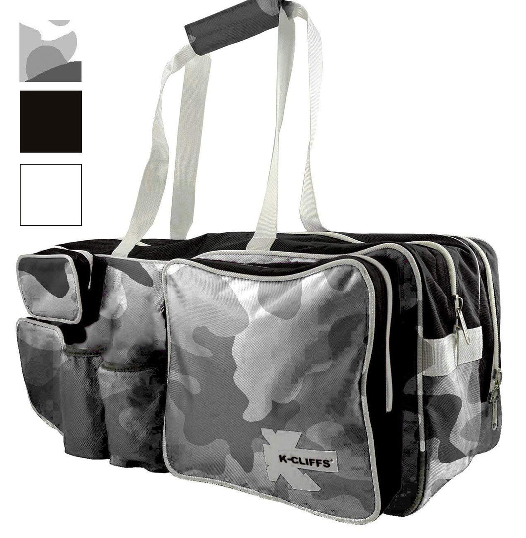 K-Cliffs Tennis Racket Bag | Deluxe Ballistic Nylon | Shoe Compartment - k-cliffs