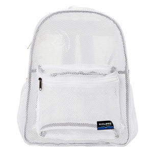 Mesh Backpack Heavy Duty Student Bookbag Quality Simple Classic School Book Bag - k-cliffs