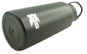 K-Cliffs Vacuum Insulated Sport Water Bottle Flask Double Wall Stainless Steel Sports Flasks BPA Free 3 Lids Included Straw Coffee Sport Cap Thermo Flasks - k-cliffs