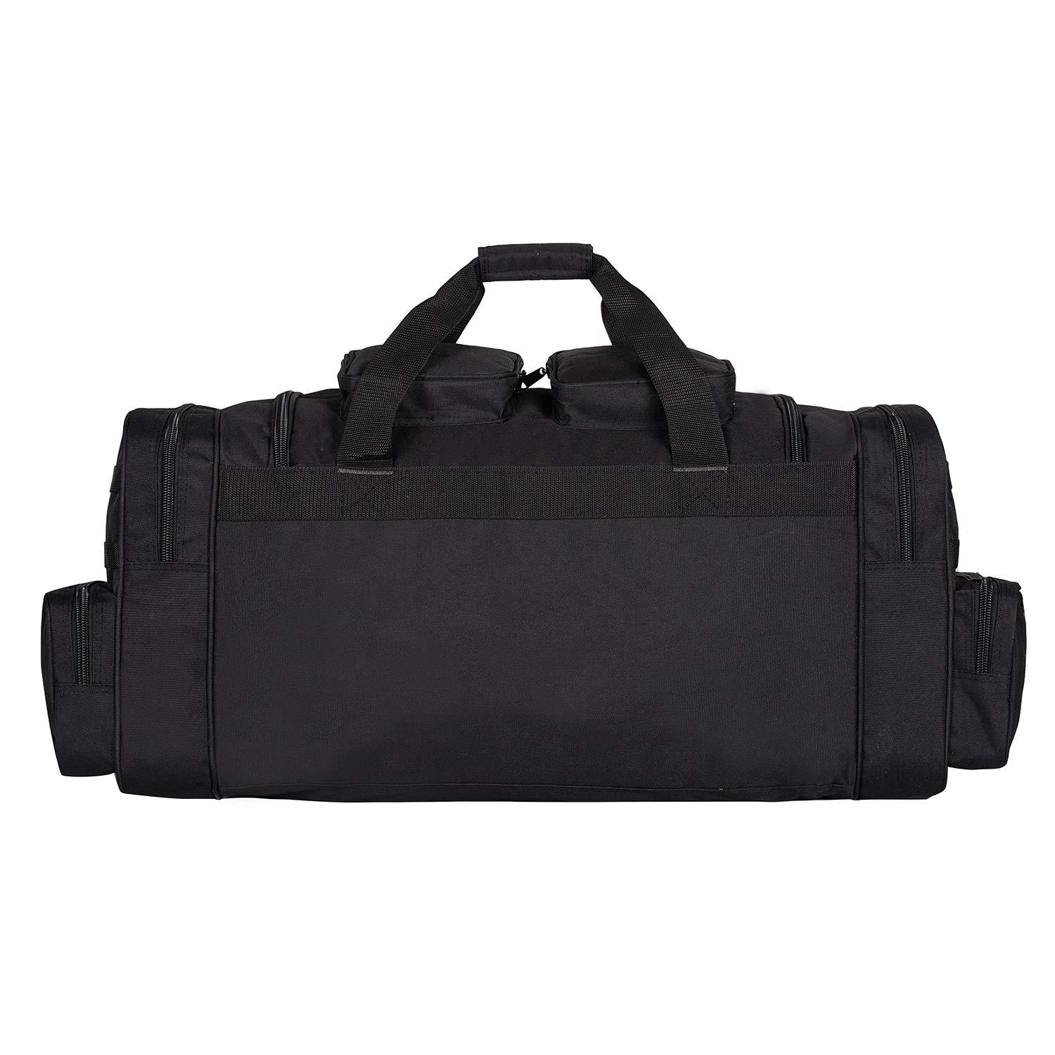 Lockable online duffle bag
