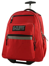 Load image into Gallery viewer, Rolling Backpack School Backpacks with Wheels Deluxe Trolley Book Bag Multiple Pockets - k-cliffs