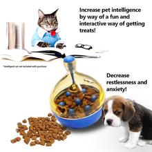 Load image into Gallery viewer, Slow Feeder Pet Toy for Small Animals Cat Dog, Increase IQ, Interactive Portion Control, Royal Blue - k-cliffs