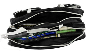 K-Cliffs Tennis Racket Bag | Deluxe Ballistic Nylon | Shoe Compartment - k-cliffs