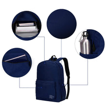 Load image into Gallery viewer, Quality Basic School Backpack Simple Student School Bag Lightweight Durable Daypack - k-cliffs