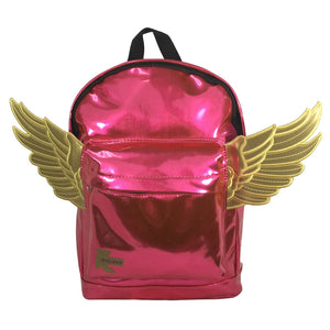 Kids Backpack Fashion Woman Mini Backpack Lady Purse Toddler Daypack Angel Wings - k-cliffs