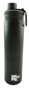 K-Cliffs Vacuum Insulated Sport Water Bottle Flask Double Wall Stainless Steel Sports Flasks BPA Free 3 Lids Included Straw Coffee Sport Cap Thermo Flasks - k-cliffs