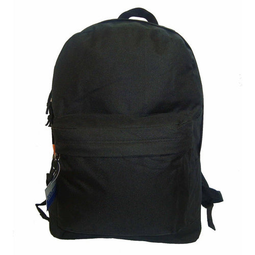 Classic Backpack Basic Emergency Survival Pack Bookbag 16 inch Simple Daypack Medium School Bag - k-cliffs