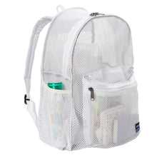 Load image into Gallery viewer, Mesh Backpack Heavy Duty Student Bookbag Quality Simple Classic School Book Bag - k-cliffs