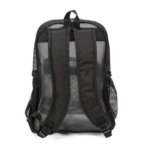 Mesh Backpack Heavy Duty Student Bookbag Quality Simple Classic School Book Bag - k-cliffs