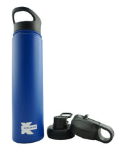 Load image into Gallery viewer, Vacuum Insulated Sport Water Bottle Flask Double Wall Stainless Steel Sports Flasks BPA Free 3 Lids Included Straw Coffee Sport Cap Thermo Flasks - k-cliffs